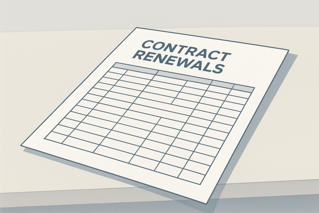 Hero image for article: Why Contract Renewals Are Missed Even with Spreadsheets