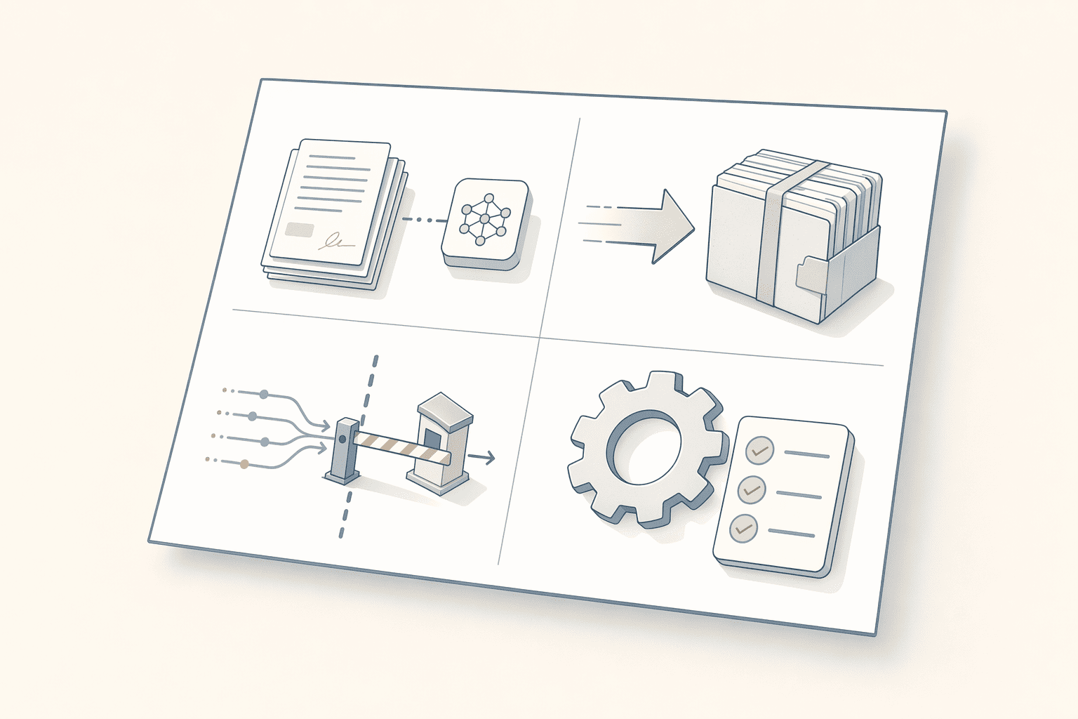 Illustration for: How to Evaluate CLM Platforms for AI-Powered Cost Reduction