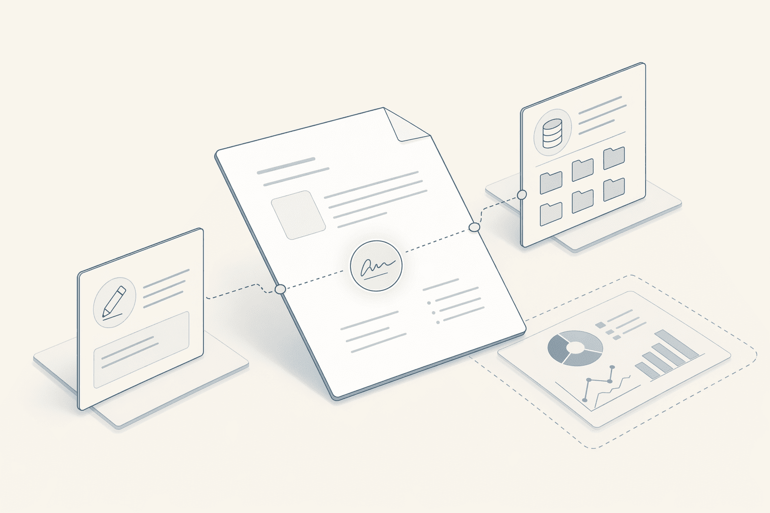 Illustration for: DocuSign CLM: E-Signature Leader's Lifecycle Platform