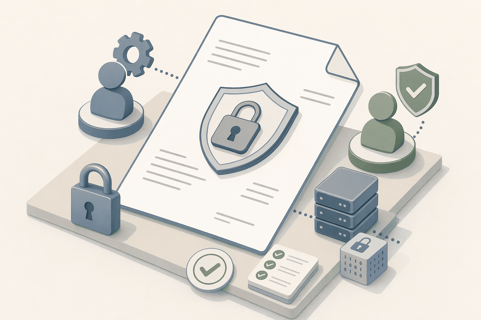 Illustration for: Security and Compliance Considerations for Finance Data