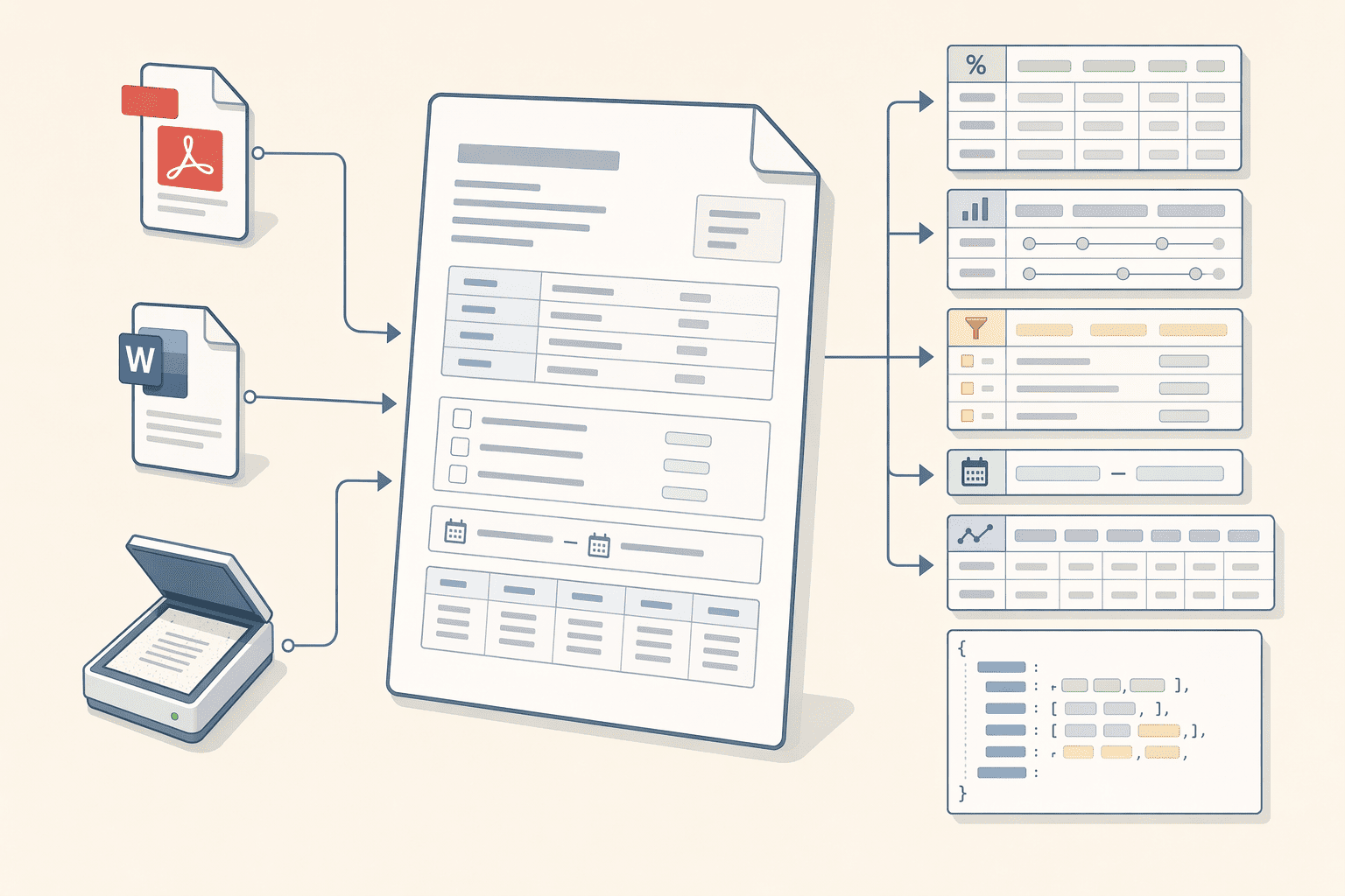 Illustration for: The Data Foundation: Extracting Pricing Terms from Contracts