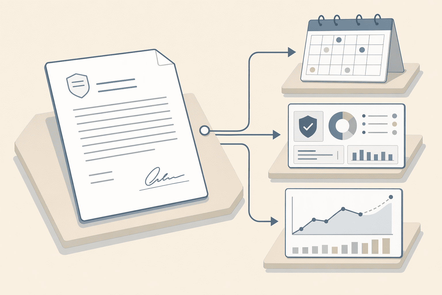 Illustration for: Post-Signature Intelligence: Turning Executed Agreements into Operational Data