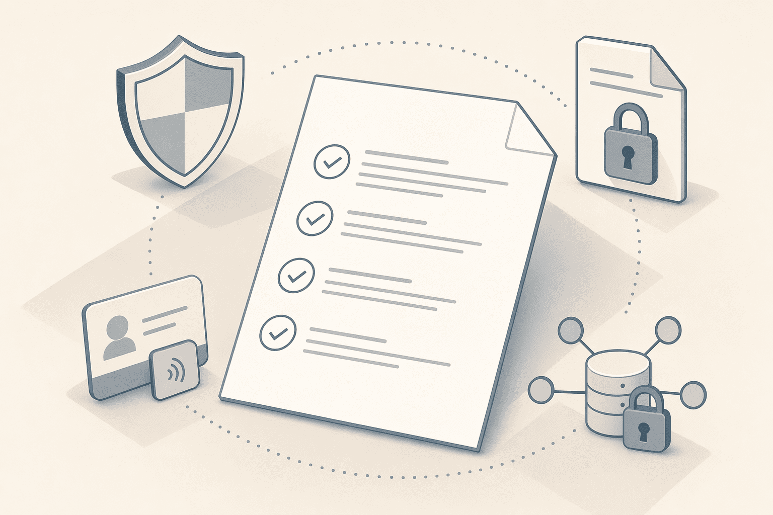 Illustration for: Security & Compliance Considerations for Contract Data Processing