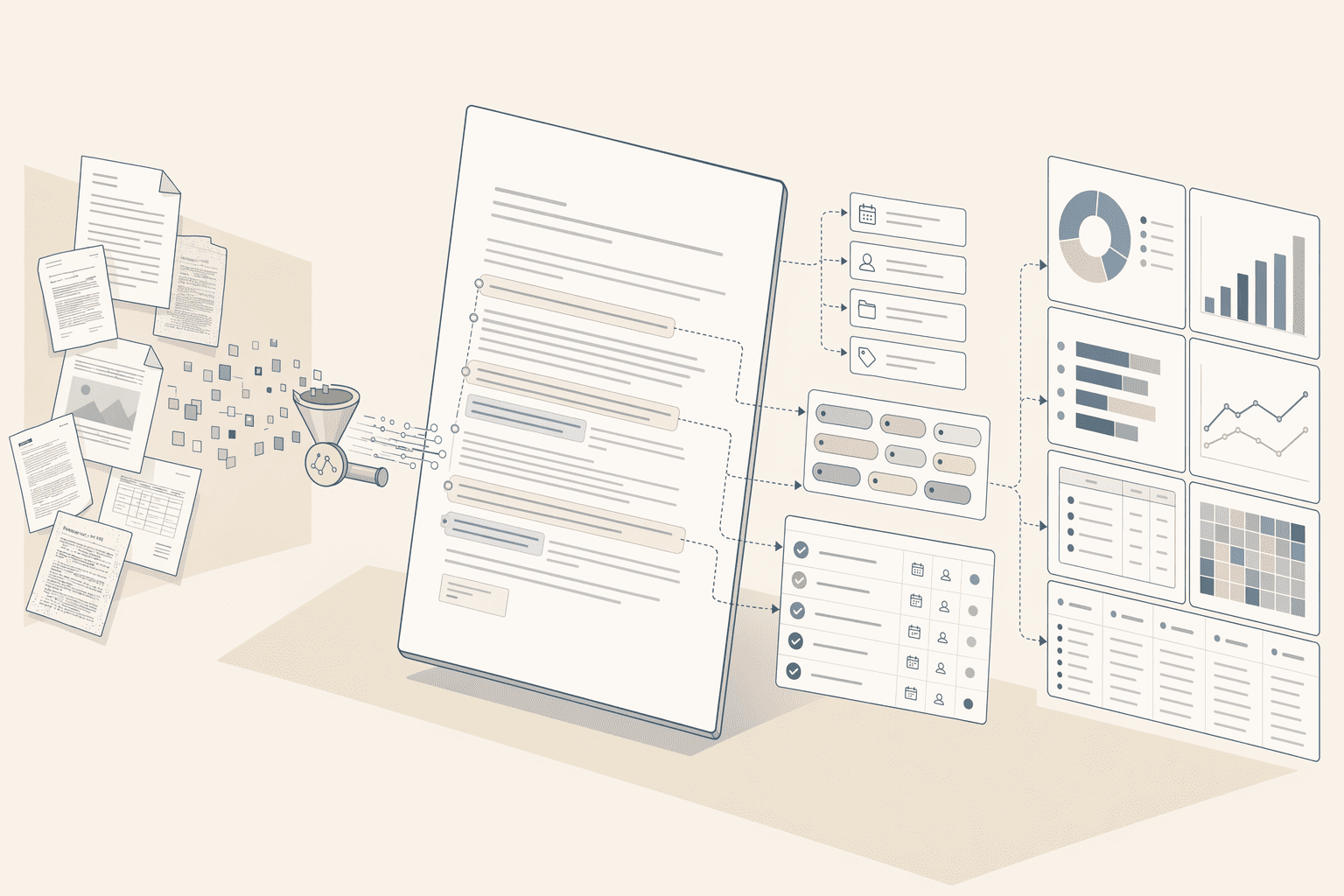 Illustration for: What 'Structured Data for Business Intelligence' Actually Means in Contract Mana