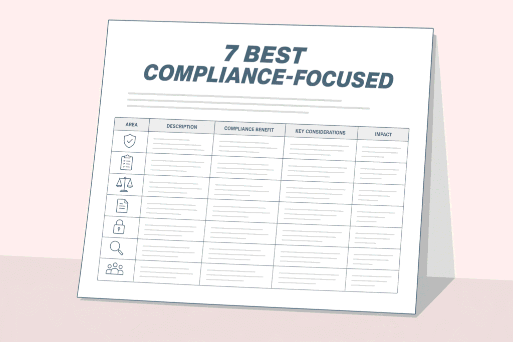 Hero banner 7 Best Compliance-Focused