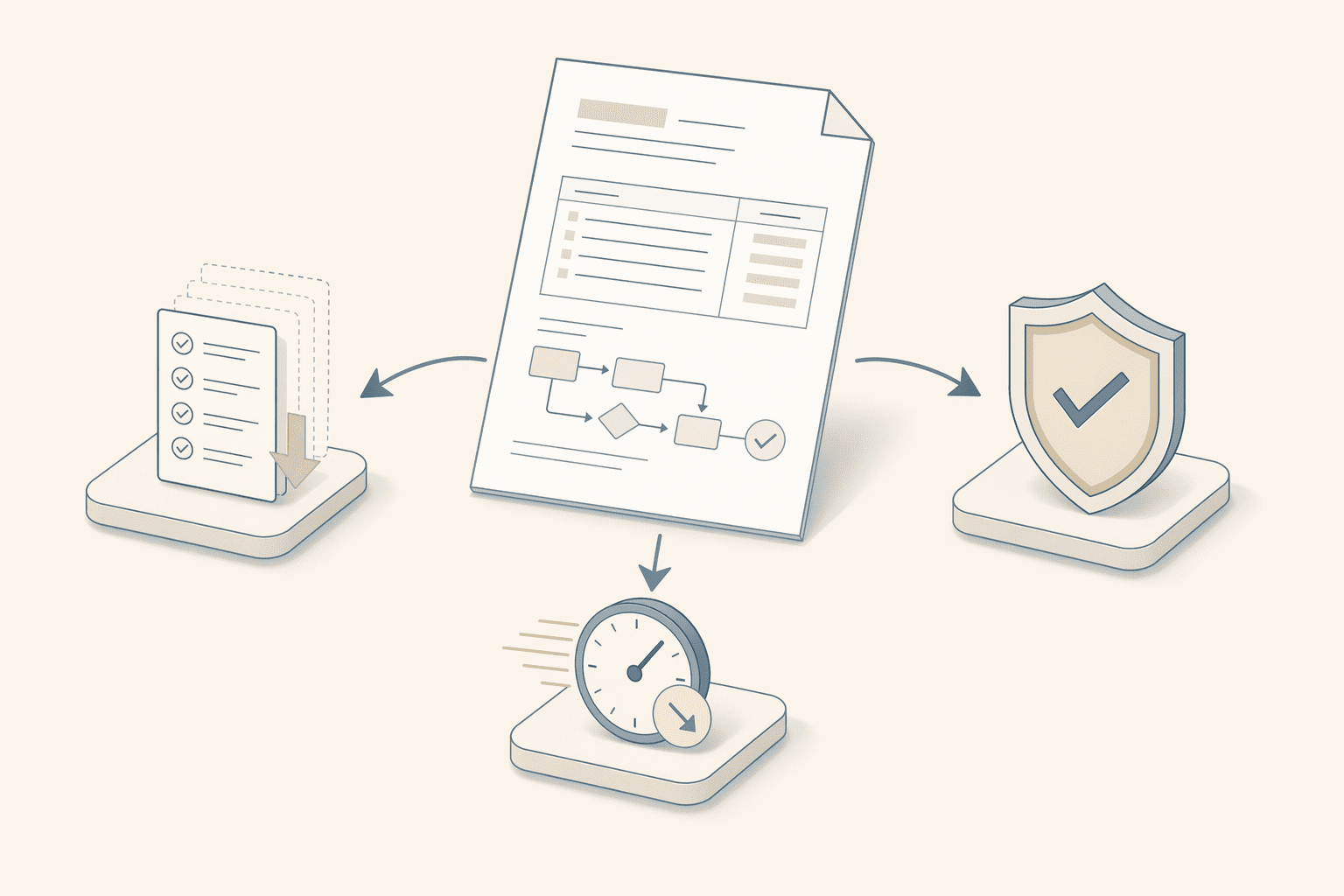 Illustration for: Cost-Reduction Mechanisms in AI-Powered CLM Platforms