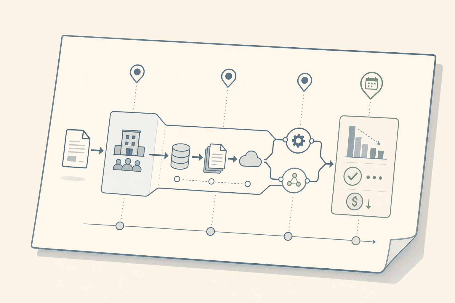 Illustration for: Implementation Considerations: Pilot Scope, Data Migration, Integration Requirem