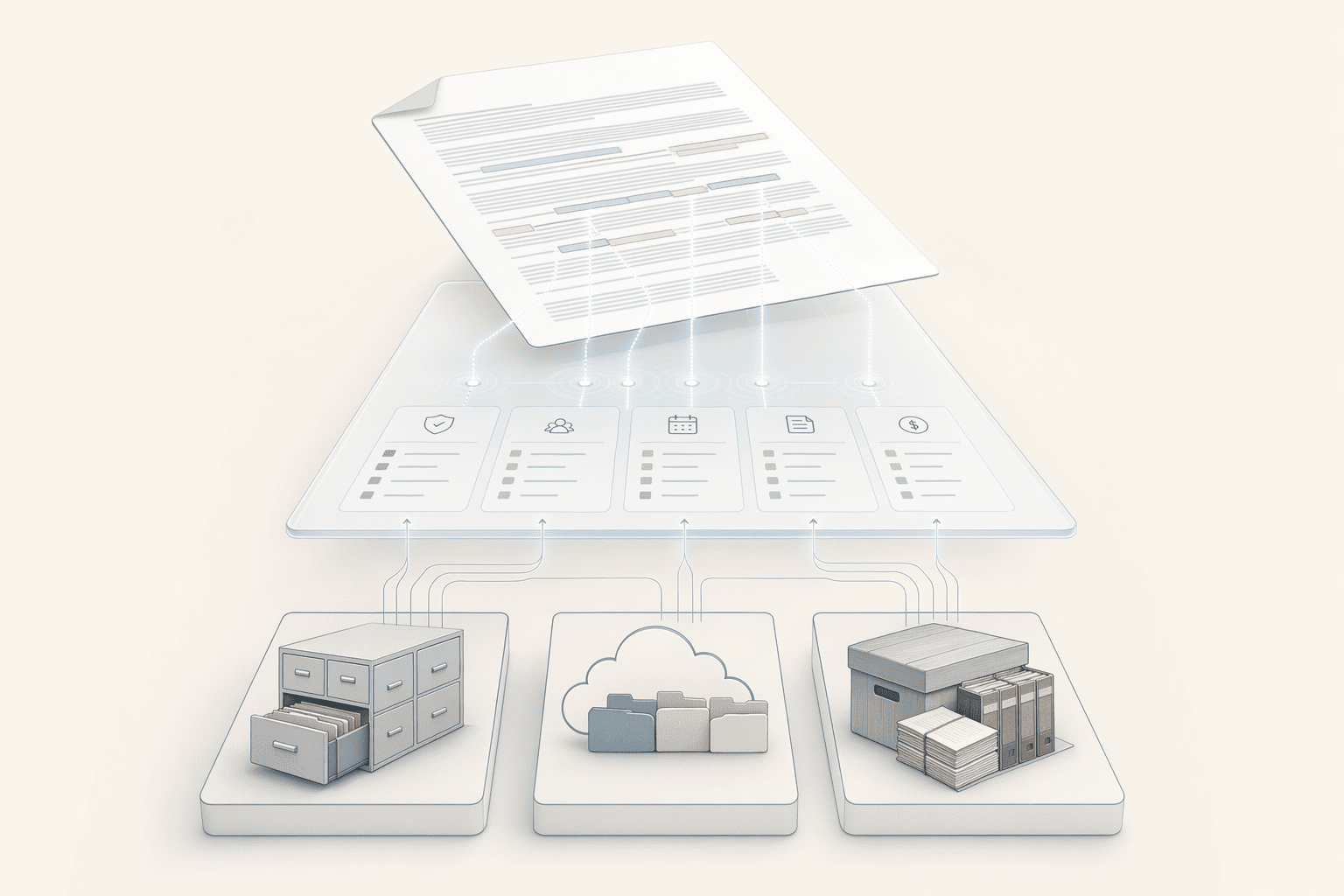 Illustration for: When Intelligence-Layer Deployment Outperforms Rip-and-Replace