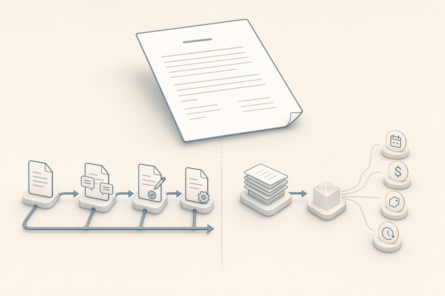 Illustration for: Platform Comparison: Cost Reduction Capabilities Across Contract Lifecycle Stage