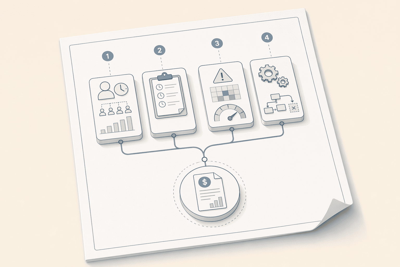 Illustration for: How to Calculate Your Contract Management Cost Baseline