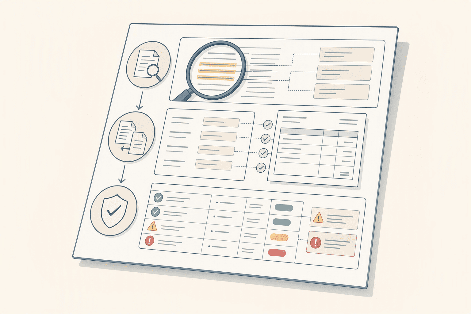Illustration for: How AI-Powered Contract Analytics Detect Unauthorized Spending