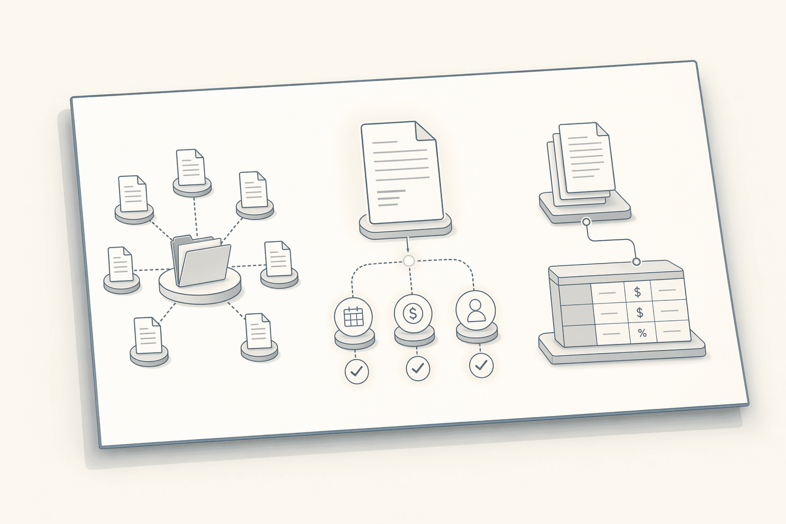 Illustration for: Key Capabilities to Evaluate: Centralization, Obligation Tracking, and Integrati