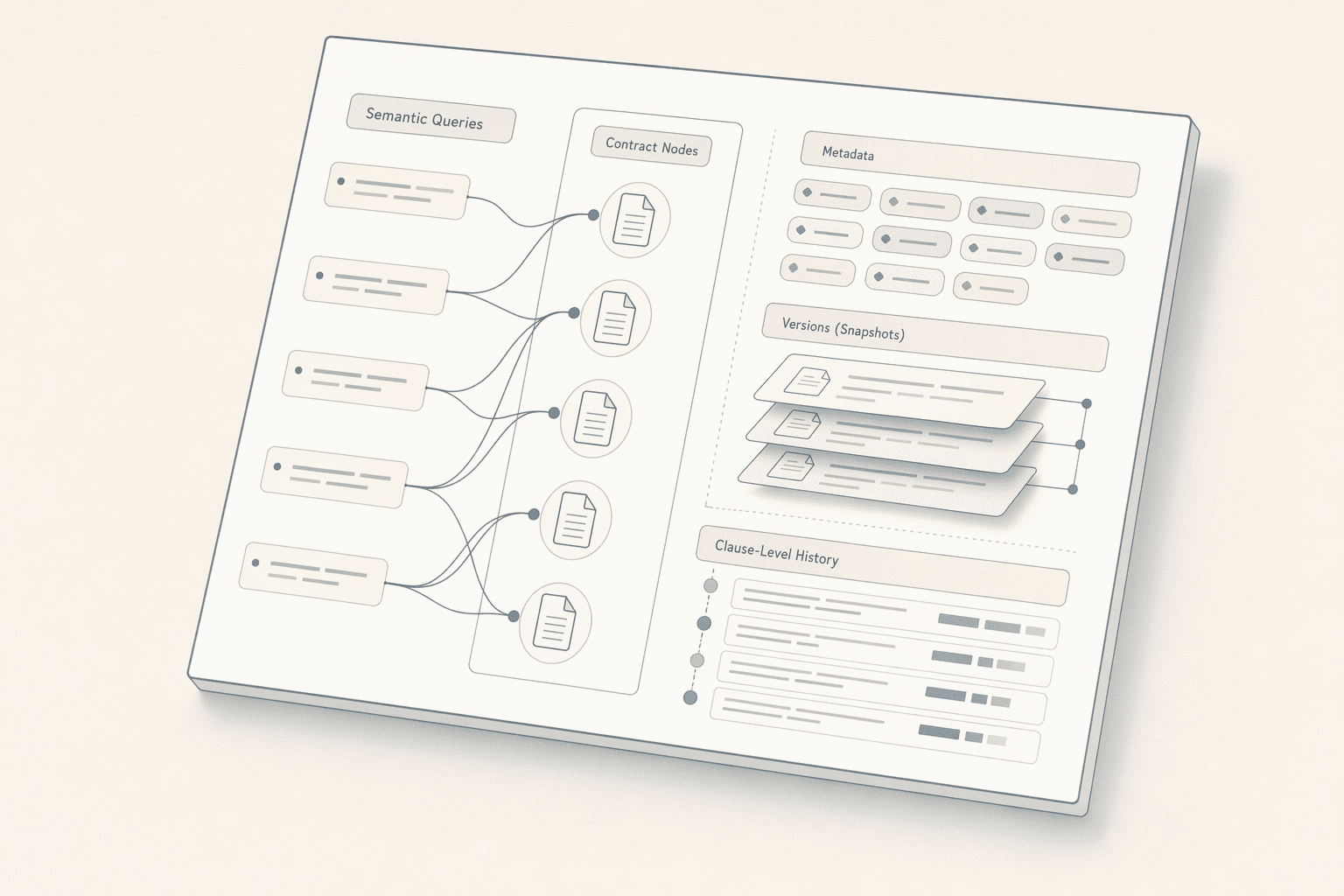Illustration for: Feature Comparison: Repository, AI Extraction, and Integrations