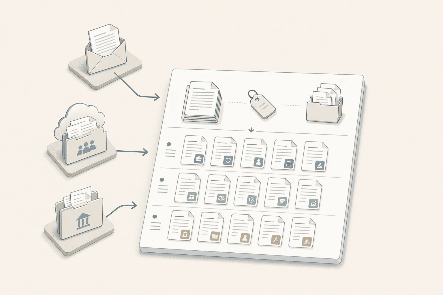 Illustration for: How to Migrate Scattered Contracts into a Centralized Repository