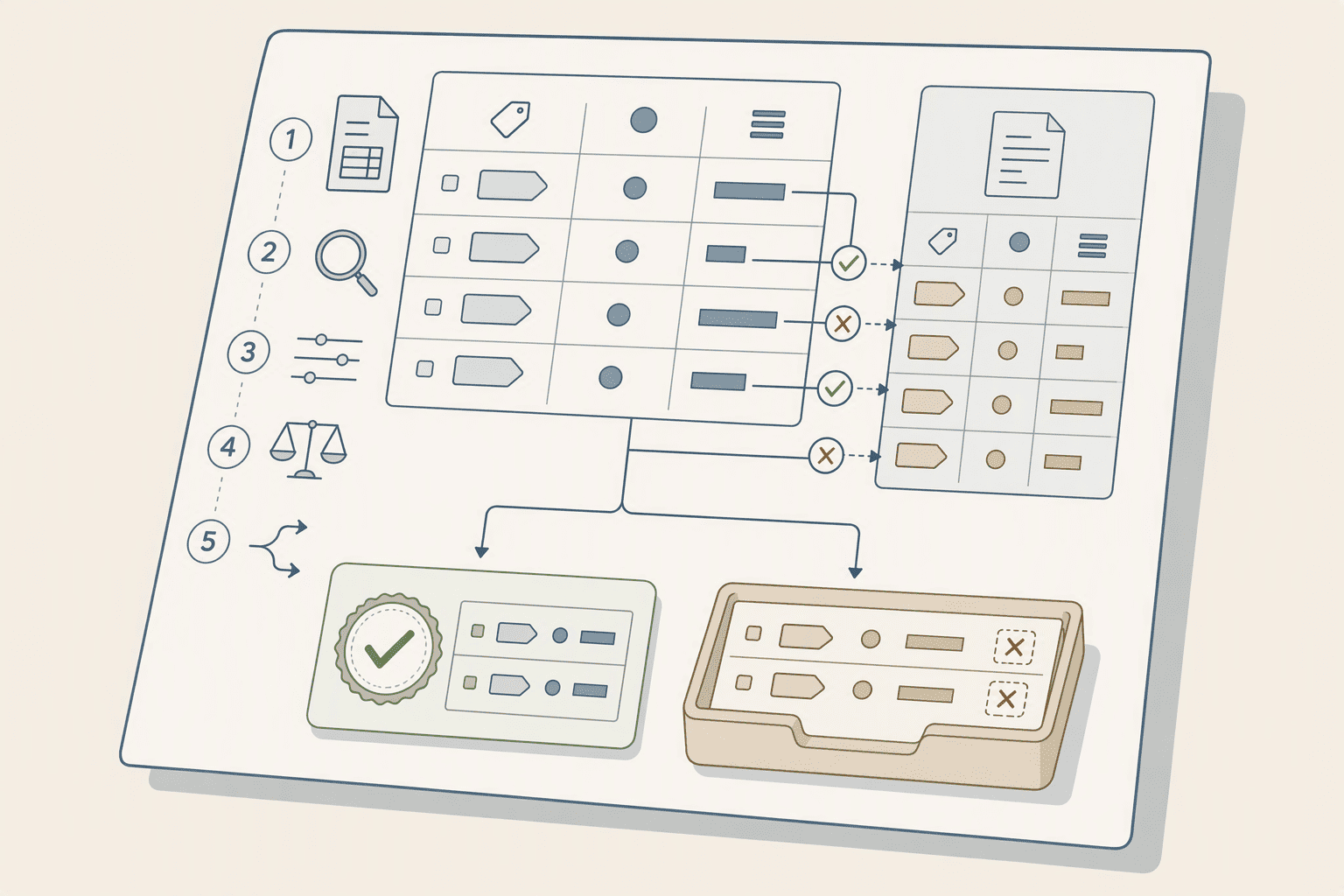 Illustration for Step 3: Configure Automated, Line-Level Invoice Matching Against Extracted Rates