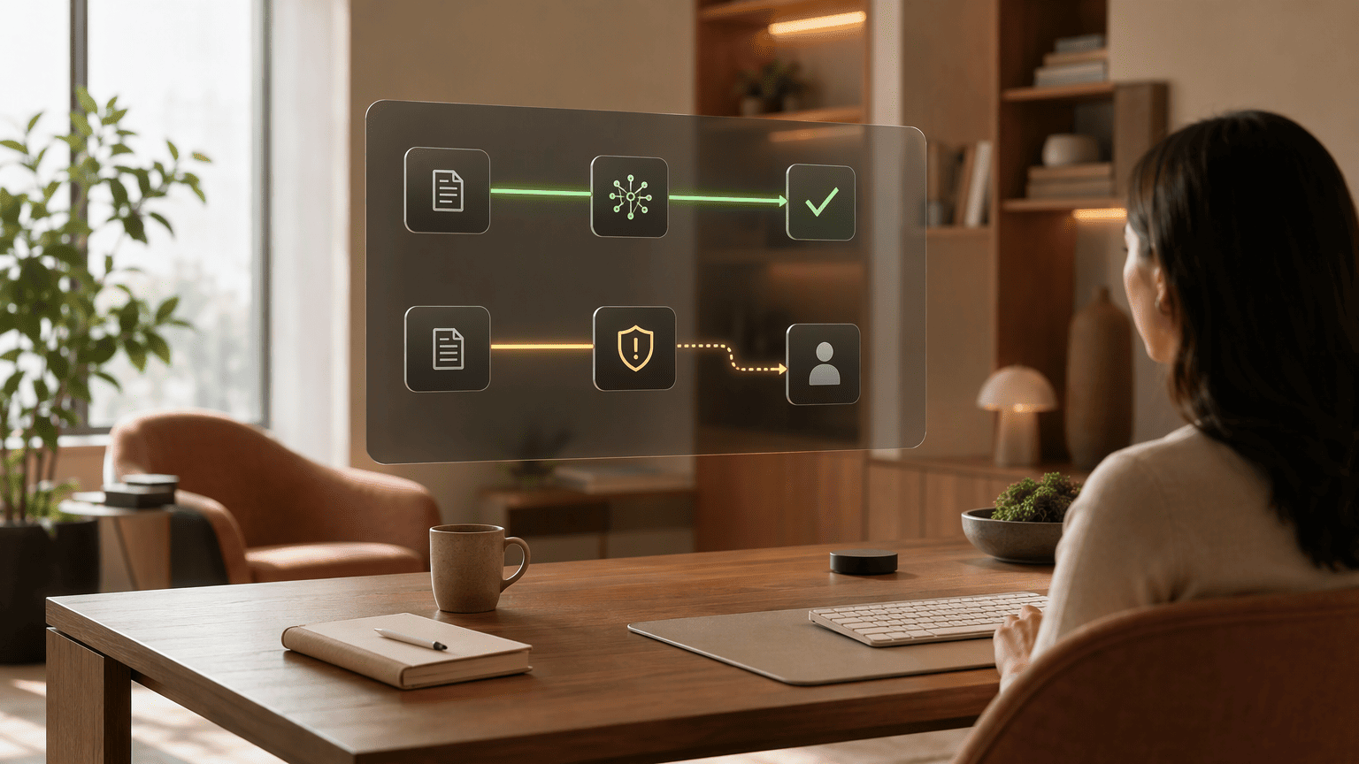 Illustration for Step 5: Reimagine the Approval Workflow with Contextual AI Governance