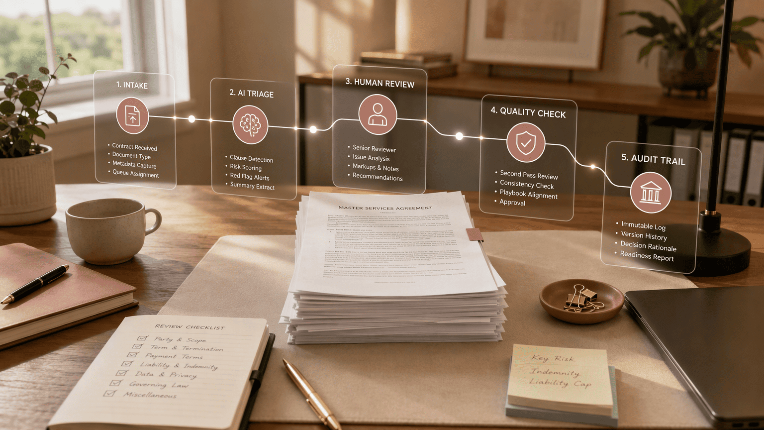 Illustration for 3. Cimplifi: Defensible Workflows for High-Stakes Contract Review