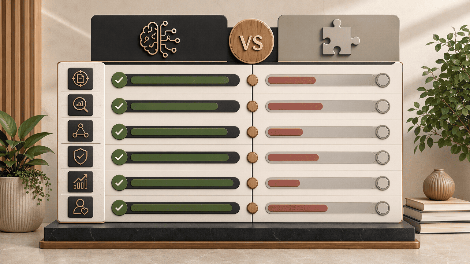Illustration for Head-to-Head Capability Audit: Buyer Evaluation Criteria and Decision Tables
