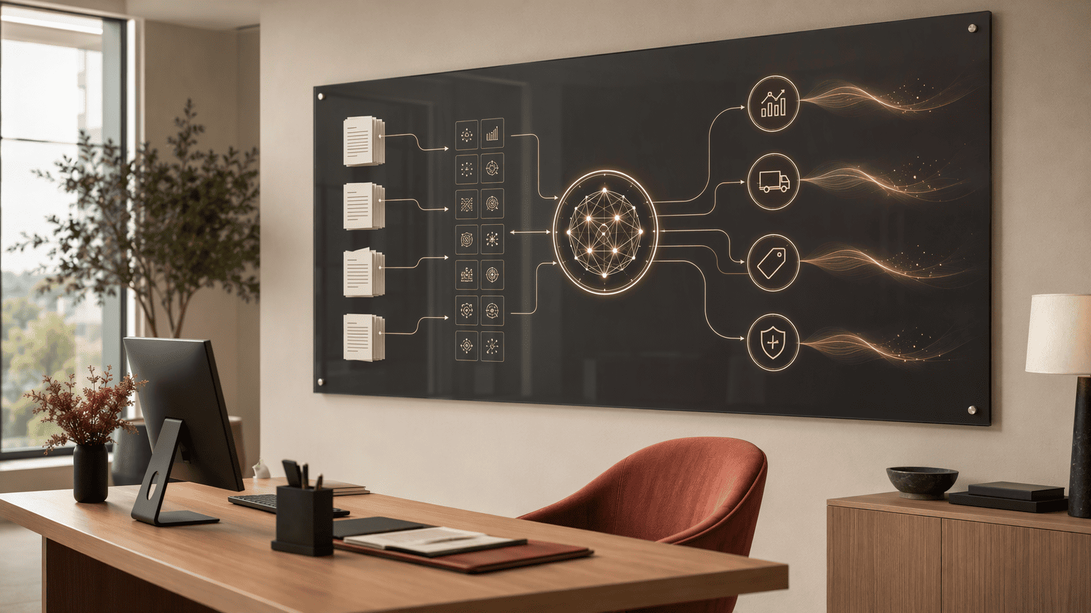 Illustration for 5. Icertis Contract Intelligence: Enterprise CLM with Rebate Compliance Monitoring