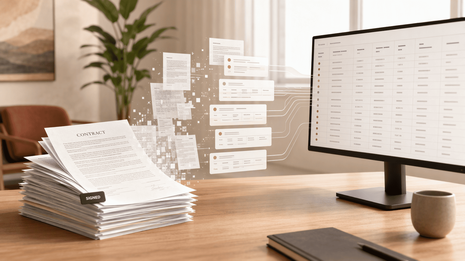 Illustration for 7. LinkSquares, AI-Powered Analytics for Rebate Term Extraction and Reporting