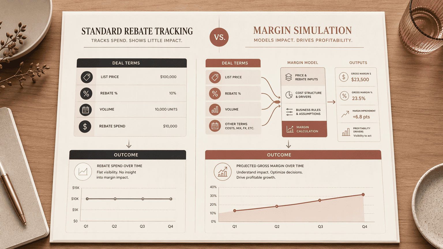 Illustration for 5. Vendavo, Profit Optimization Through Commercial Agreement Intelligence