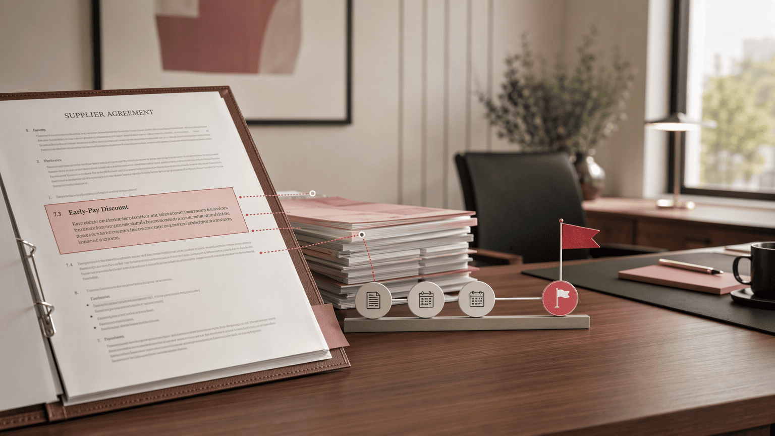 Illustration for 1. Contracts.ai: Post-Signature AI That Ties Negotiated Discount Terms to Actual Invoice Performance