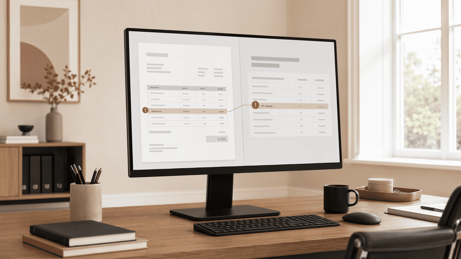 Illustration for Step 4: Activate Real-Time Invoice-to-Contract Matching for Instant Deviation Alerts