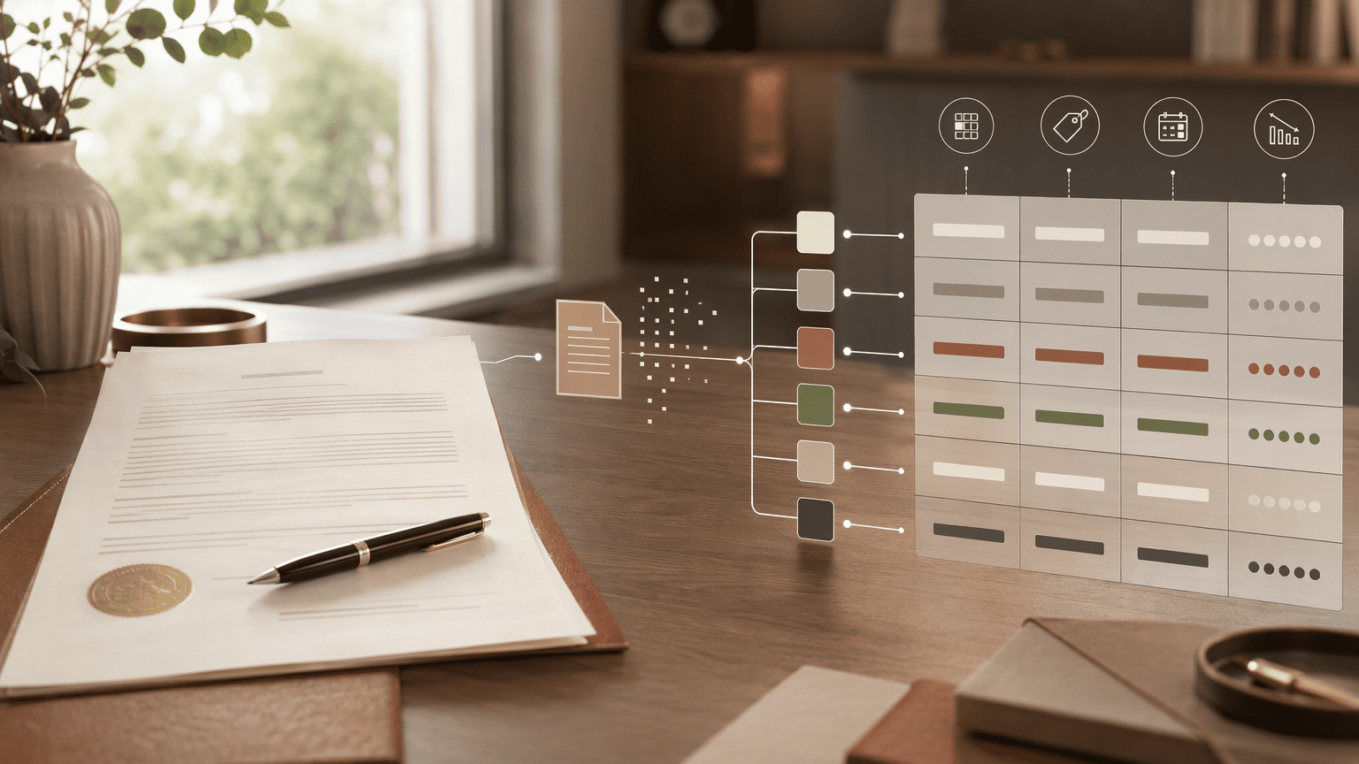 Illustration for Step 1: Deconstruct Your Contracts into Machine-Readable Rate Cards Post-Signature