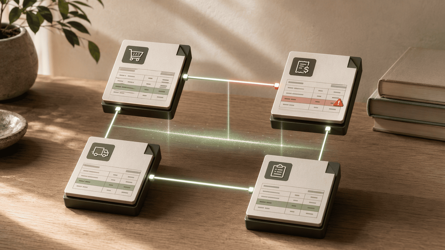 Illustration for Step 3: Automate Systematic Three-Way Matching with AI-Powered Rate Reconciliation
